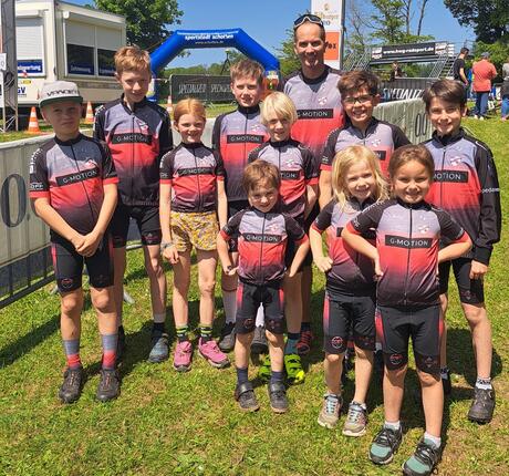 Das KSV Team in Gedern beim MTB Hessencup