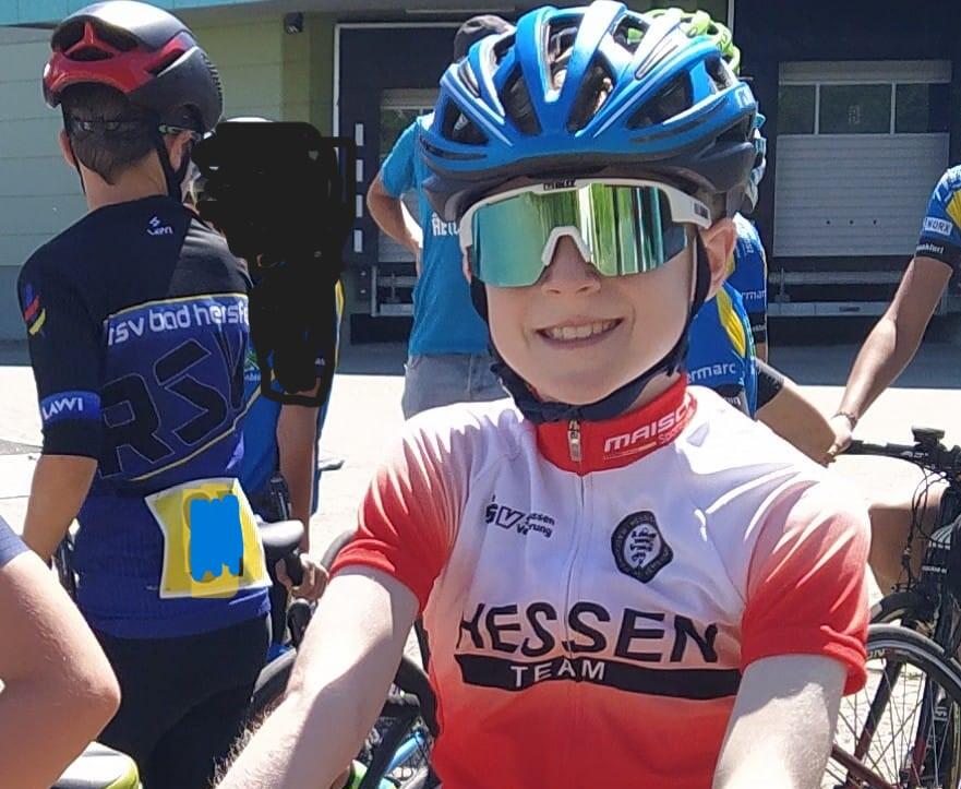 Maximilian Kurz im Führungstrikot Hessen Maximilian Kurz im Führungstrikot Hessen