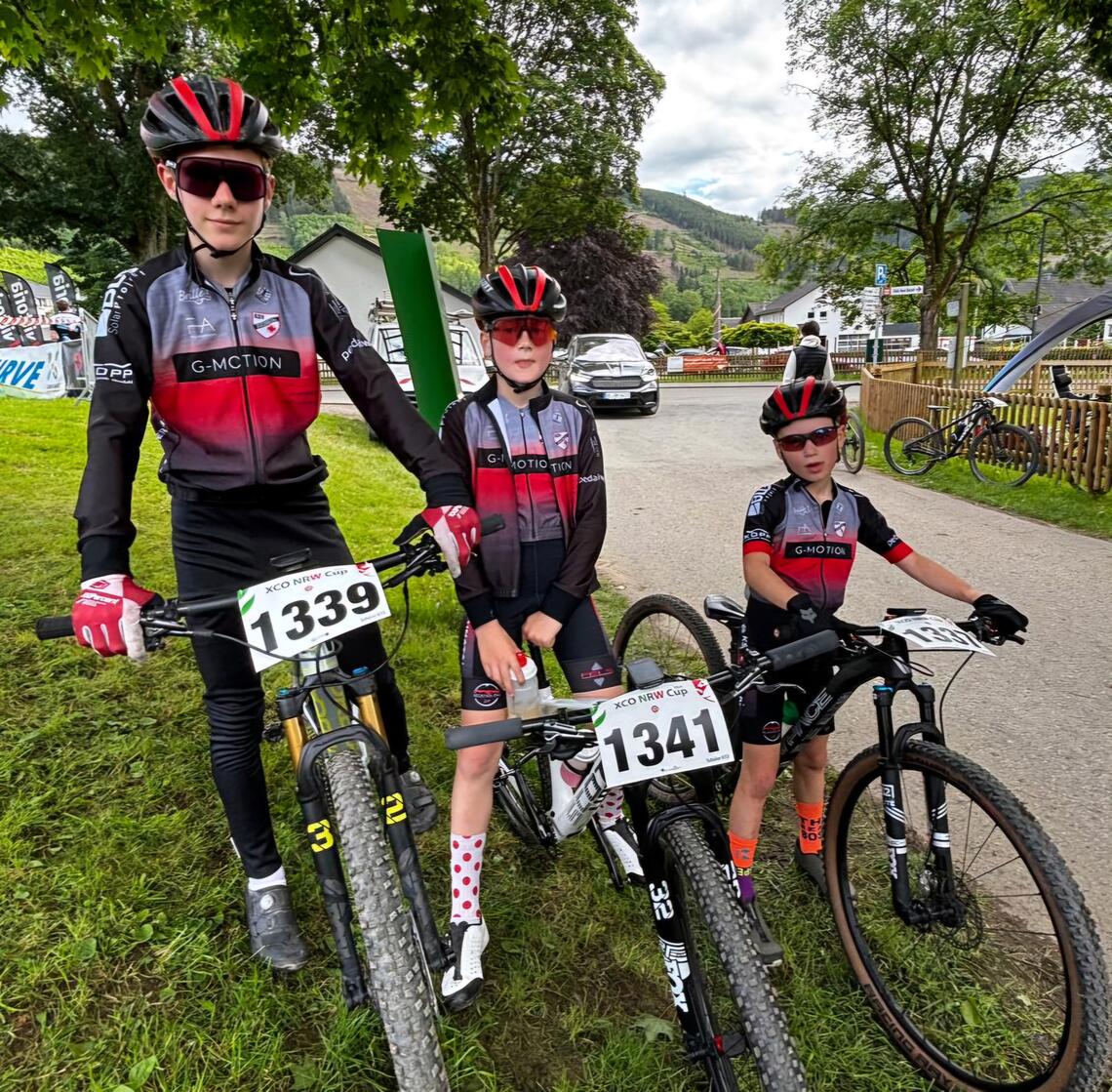 Paul, Max und Magnus erfolgreich in Saalhausen Paul, Max und Magnus erfolgreich in Saalhausen
