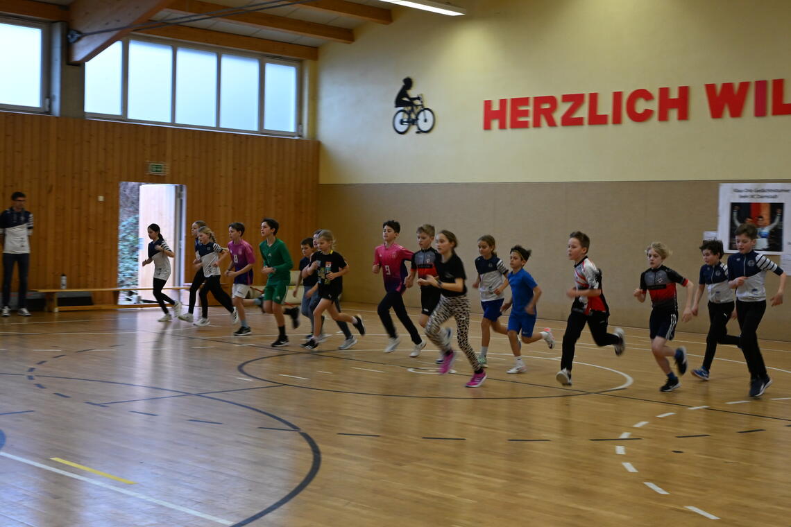 Die U13 beim Multstagetest Die U13 beim Multstagetest