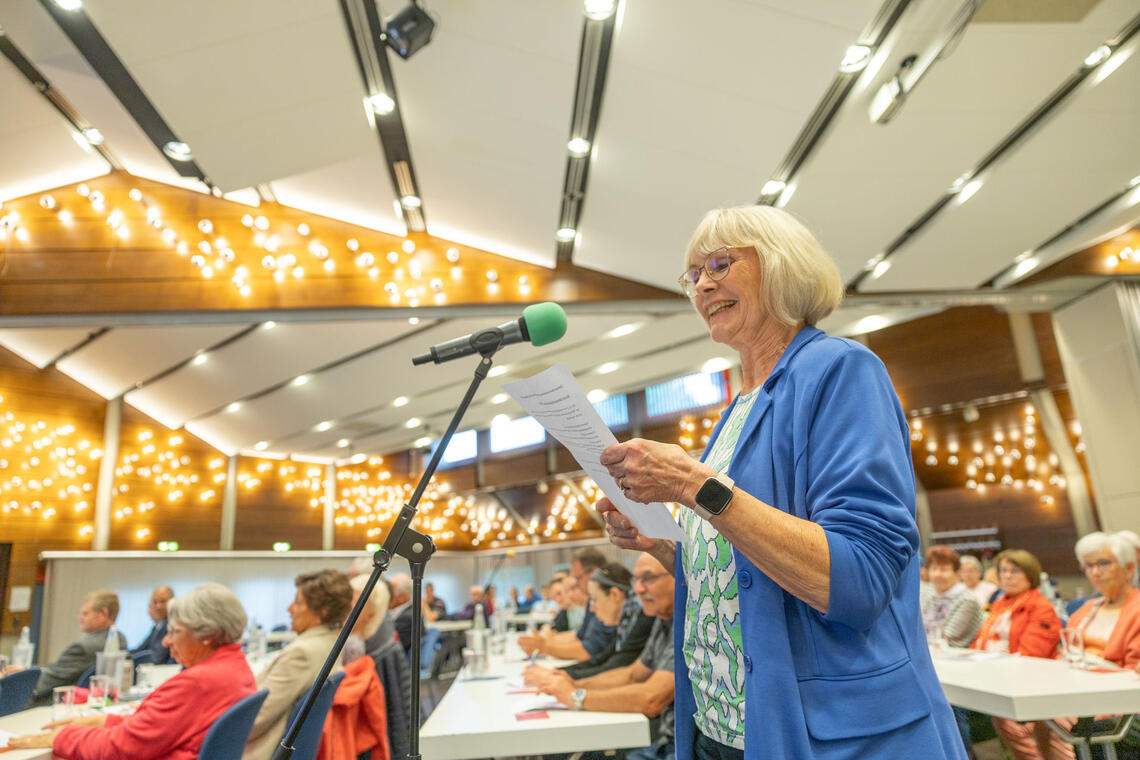 Der Kassenprüfbericht wurde gehalten von Revisorin Monika Hanika Der Kassenprüfbericht wurde gehalten von Revisorin Monika Hanika