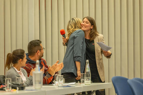 Gratulation an Carolin Müller